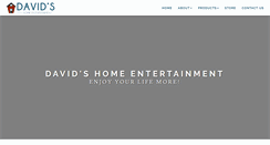 Desktop Screenshot of davidshomeentertainment.com